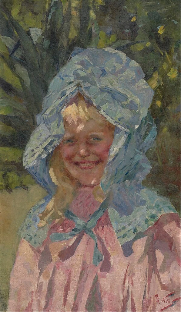 Ragazza con il cappellino da sole - Te Papa Tongarewa, Wellington
